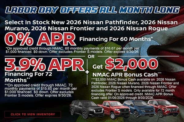 September Pathfinder + Rogue + Frontier + Murano Special