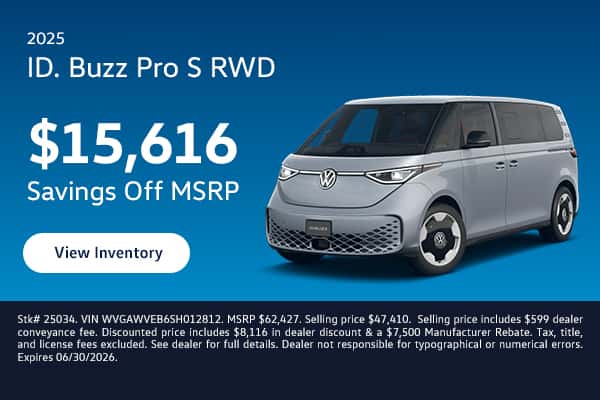 Volkswagen 2025 ID Buzz Pro S RWD