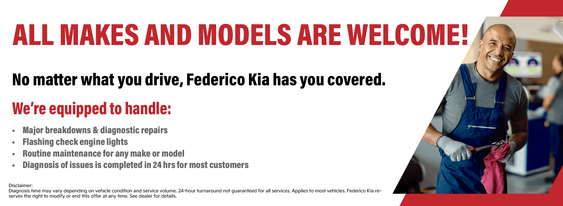 All makes and models