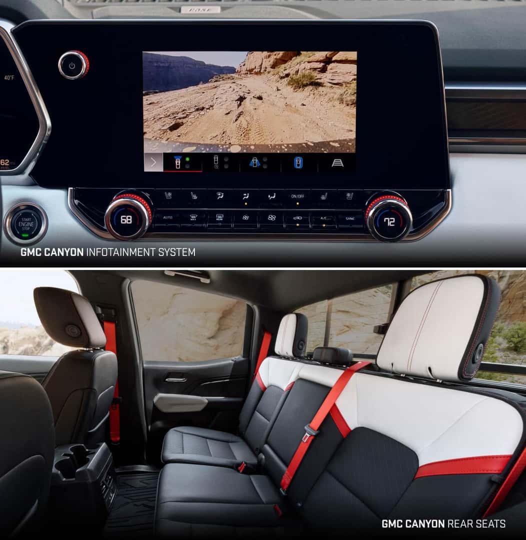 Canyon vs. Colorado Truck Interior & Tech