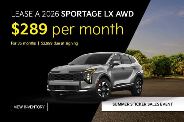 Sportage Lease Offer
