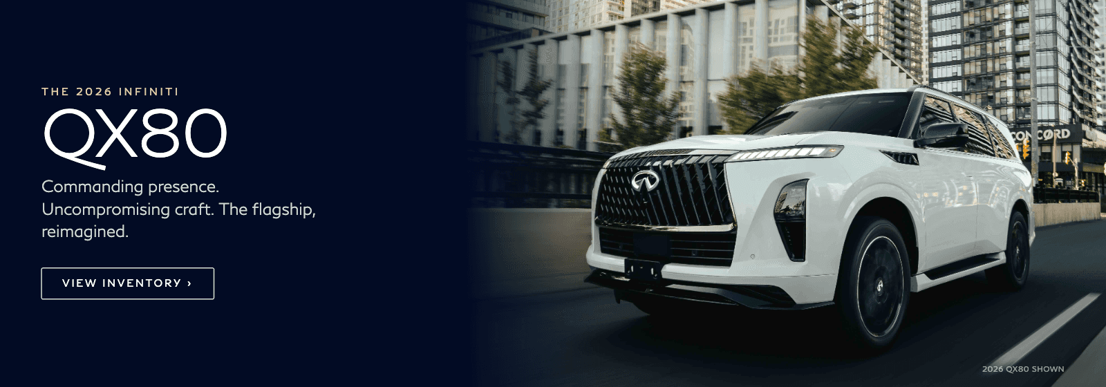 INFINITI QX80 offer