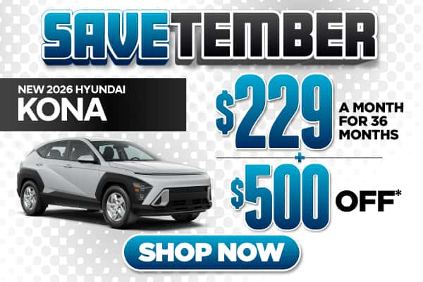 New 2026 Hyundai Kona