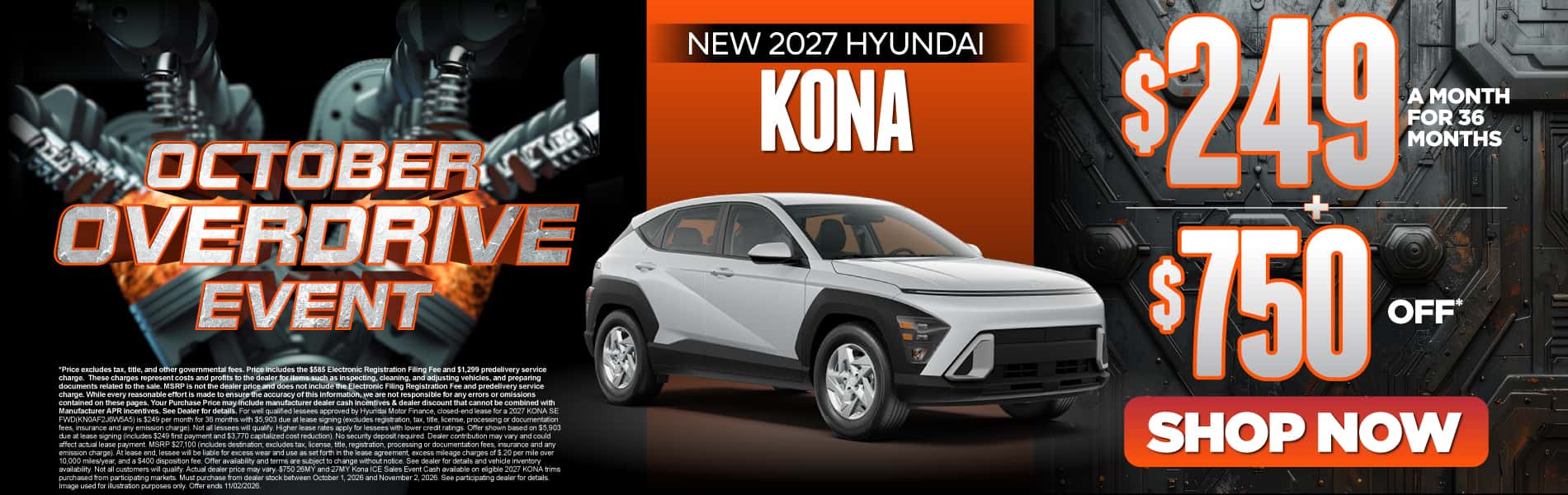 New 2027 Hyundai Kona