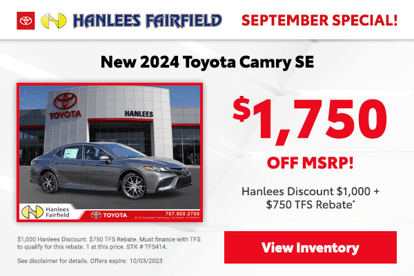 New 2024 Toyota Camry