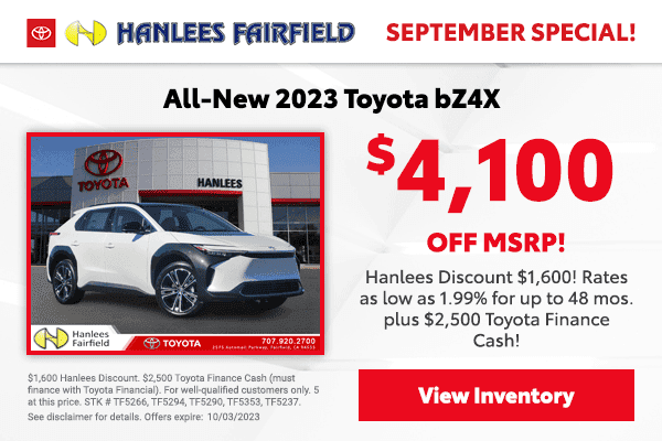 All-New 2023 Toyota bZ4X