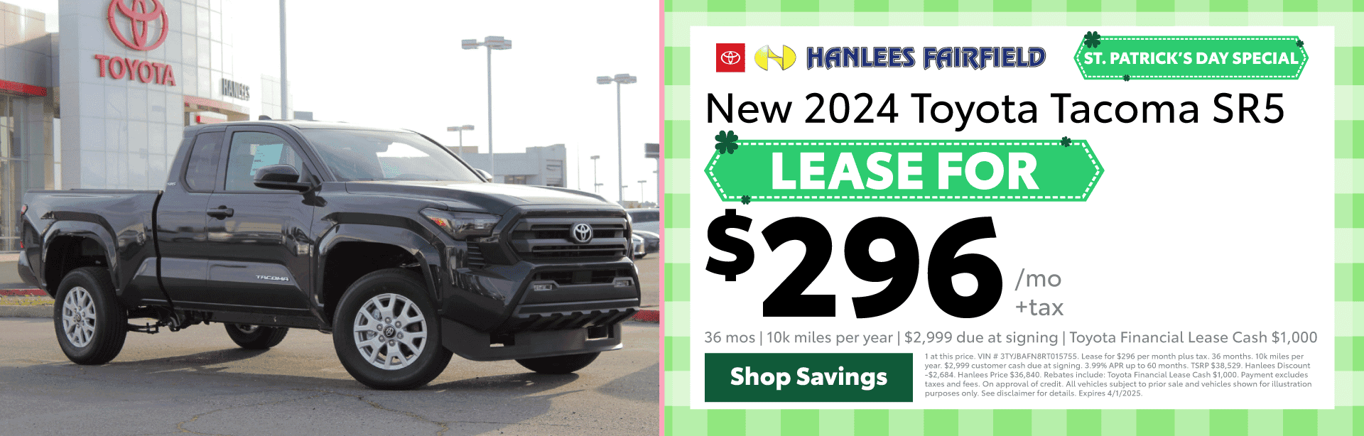 Hanlees Fairfield Toyota | Dedicated Toyota Dealership in Fairfield