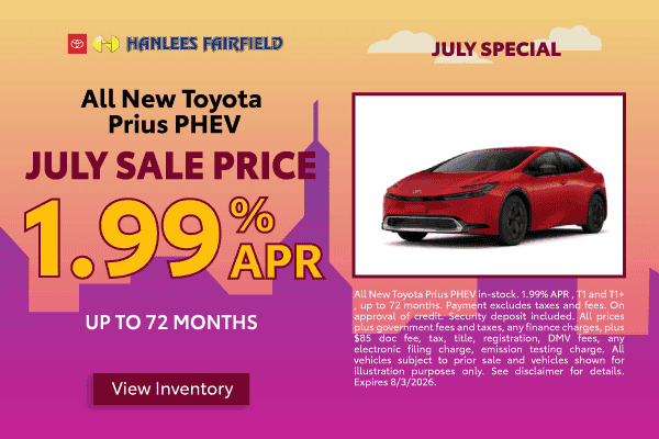 All New Toyota Prius PHEV
