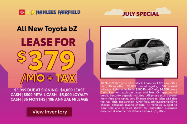 All New Toyota bZ