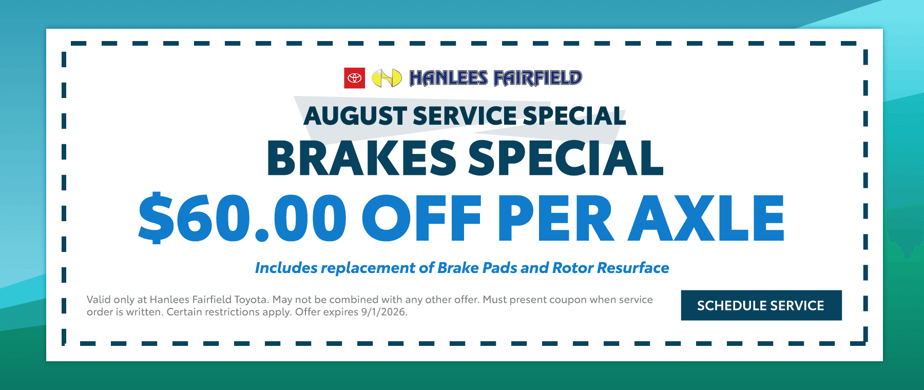 Brakes Special