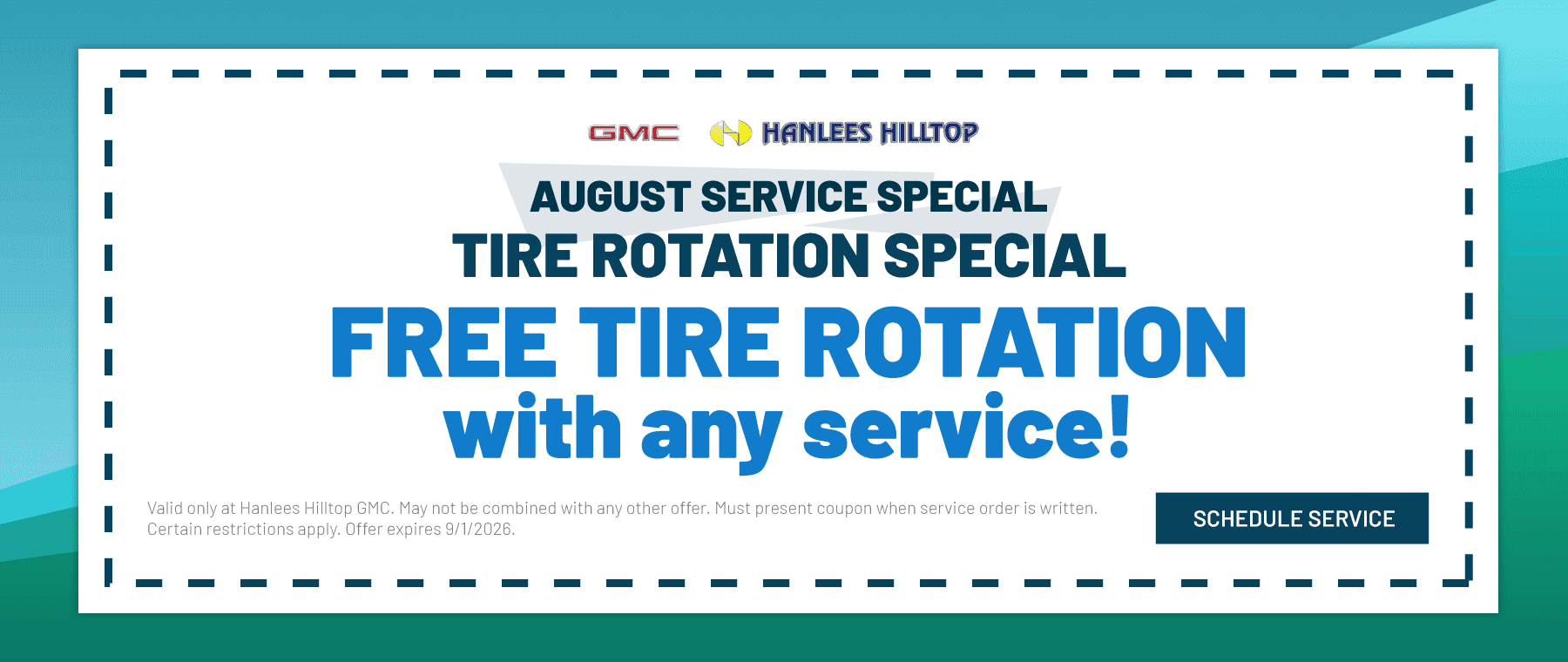 Tire Rotation Special