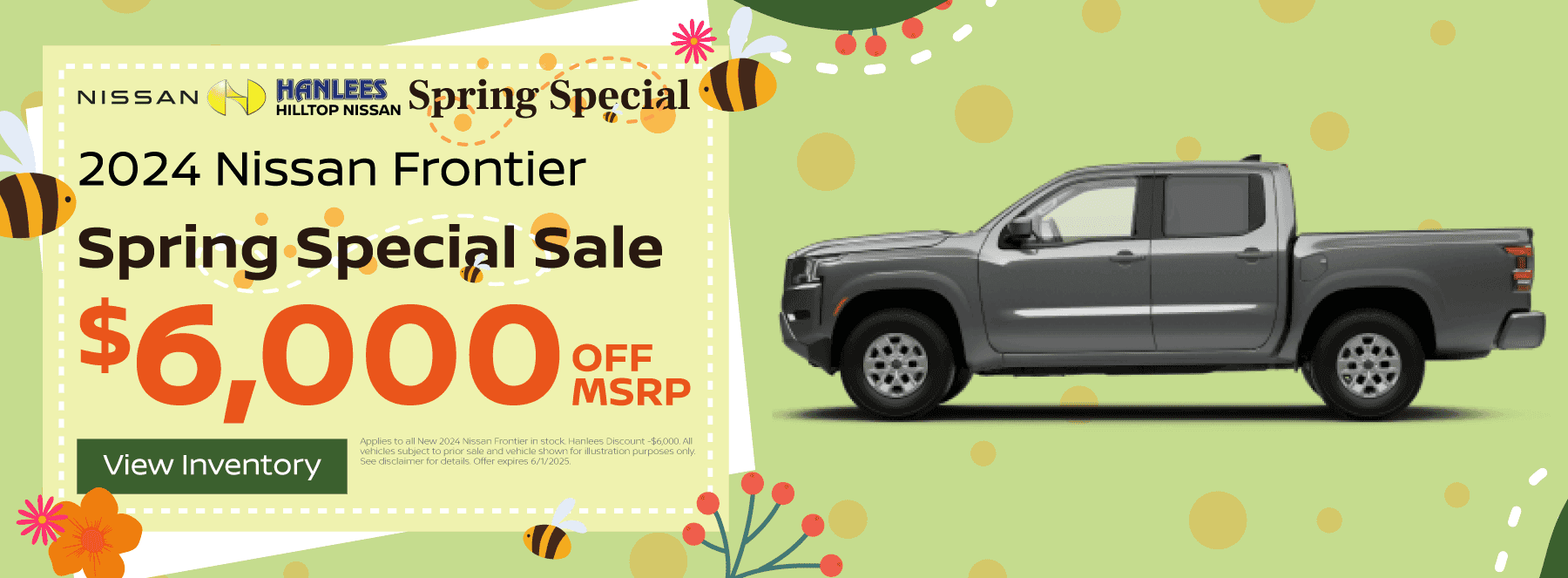2024 Nissan Frontier Special