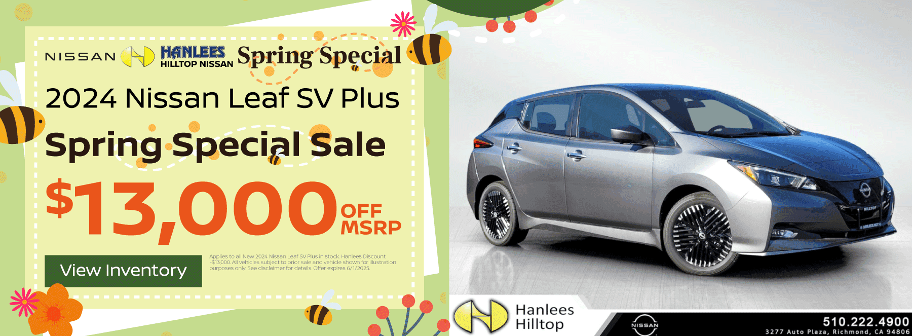 2024 Nissan Leaf SV Plus Special
