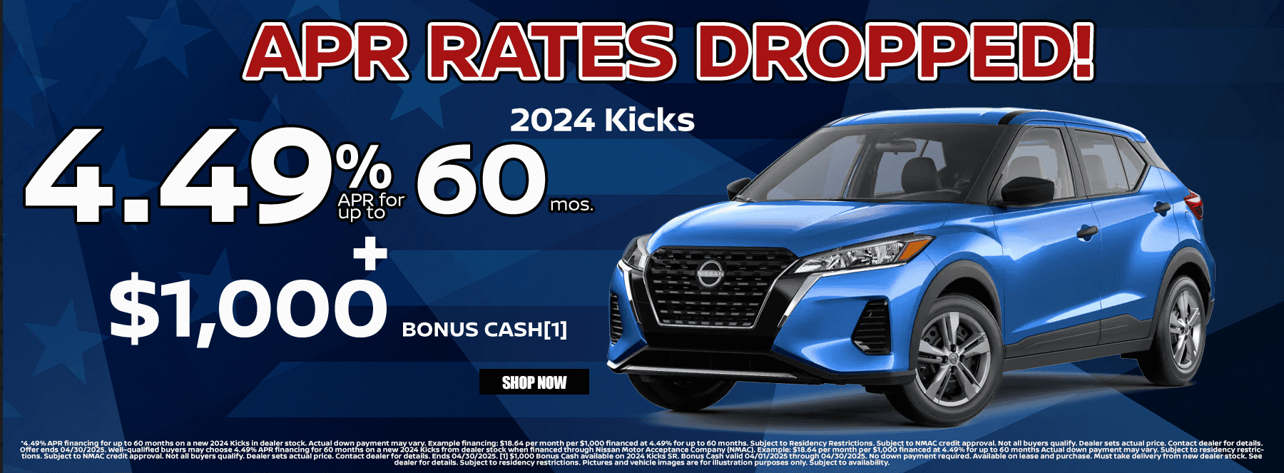 April 25 Nissan Kicks