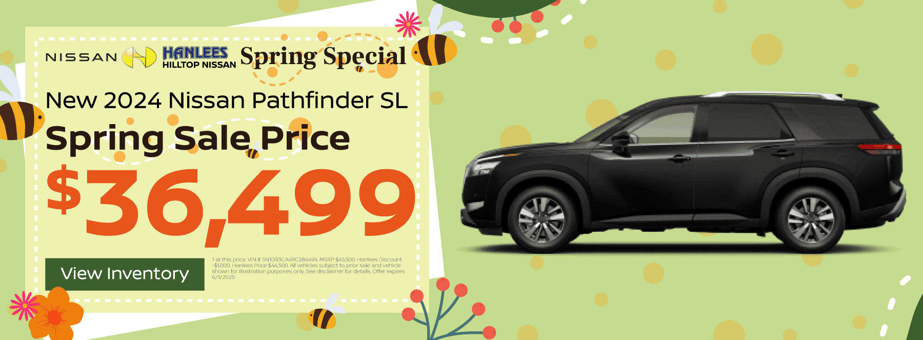 New 2024 Nissan Pathfinder SL Special