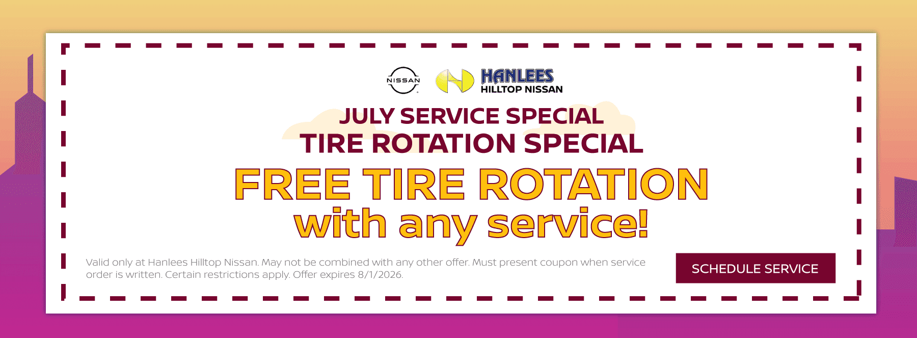 Tire Rotation Special