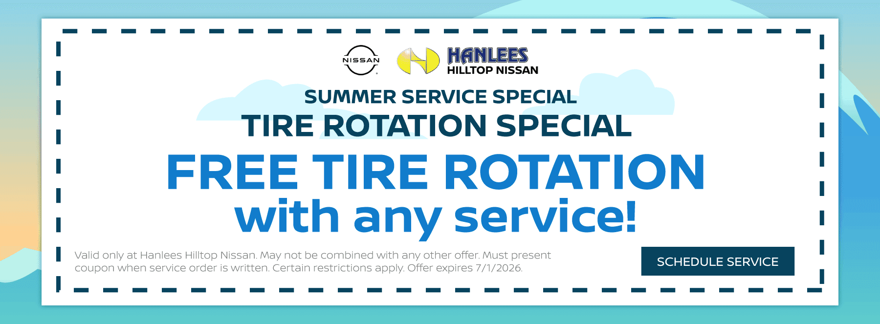 Tire Rotation Special