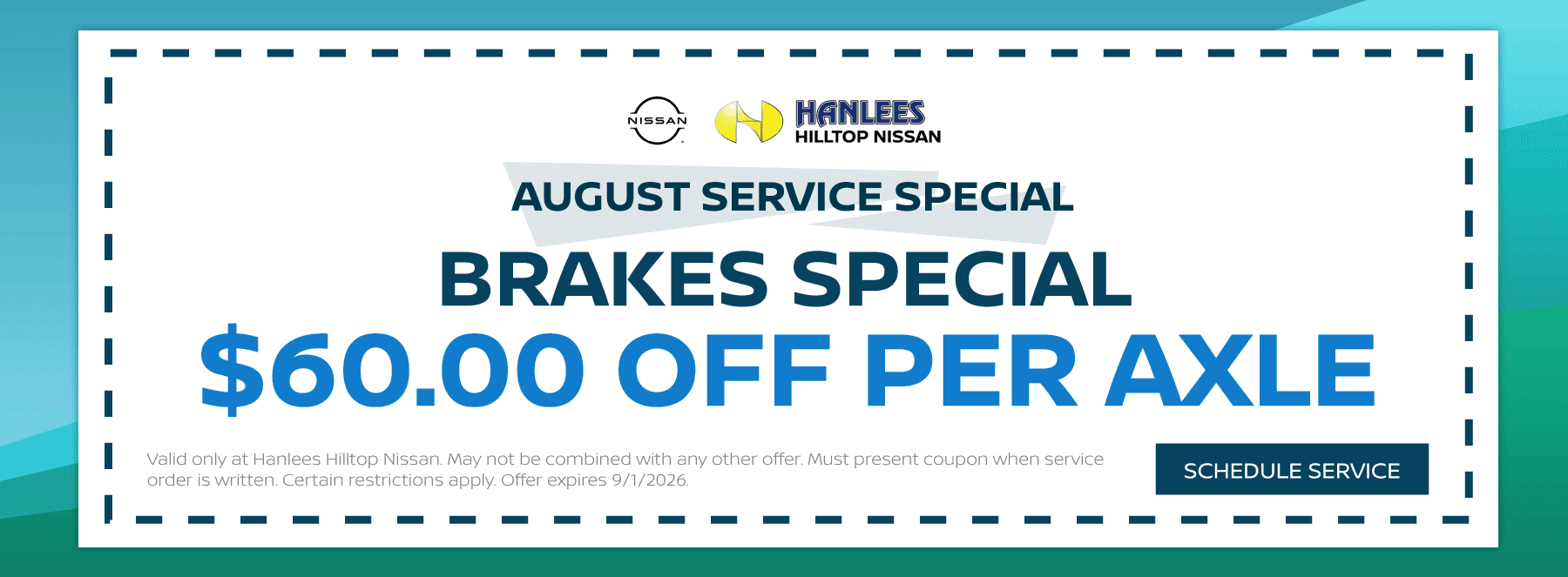 Brakes Special