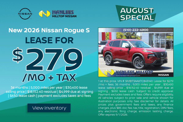 New 2026 Nissan Rogue S