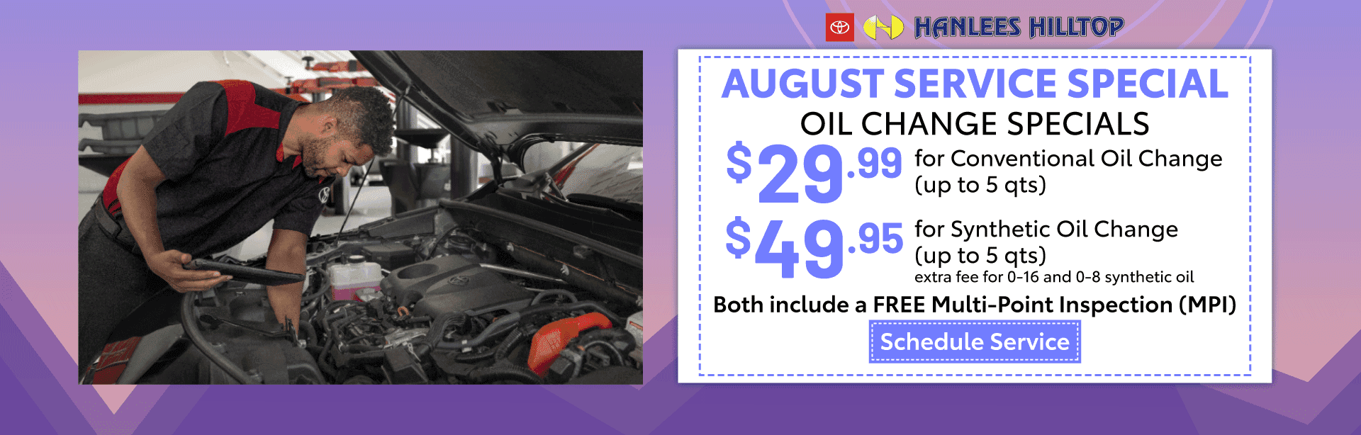 Oil Change Specials