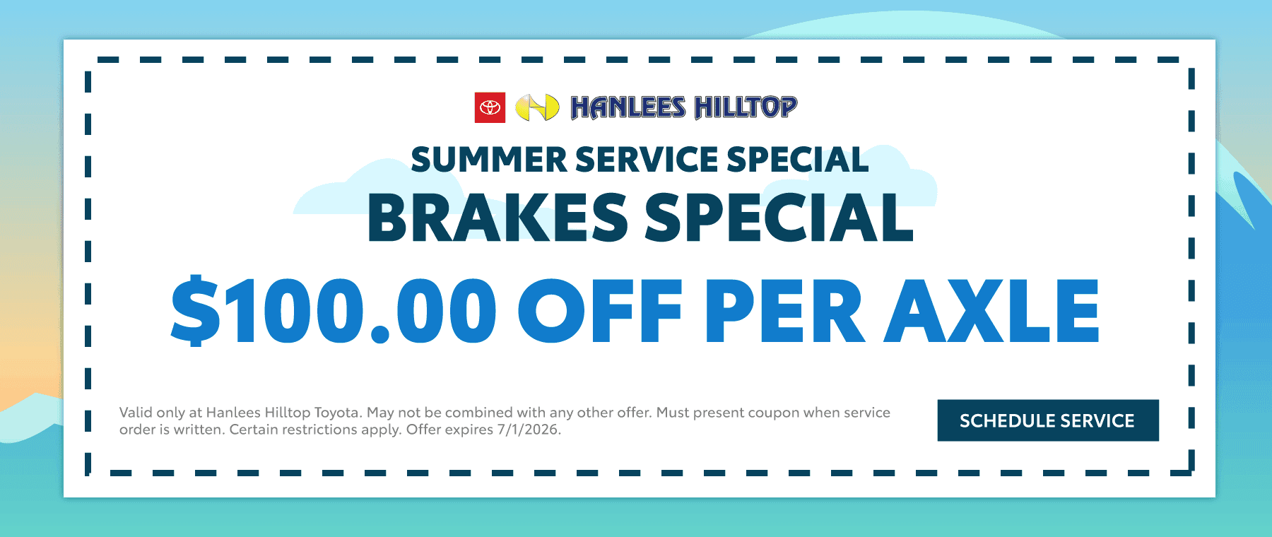 Brakes Special