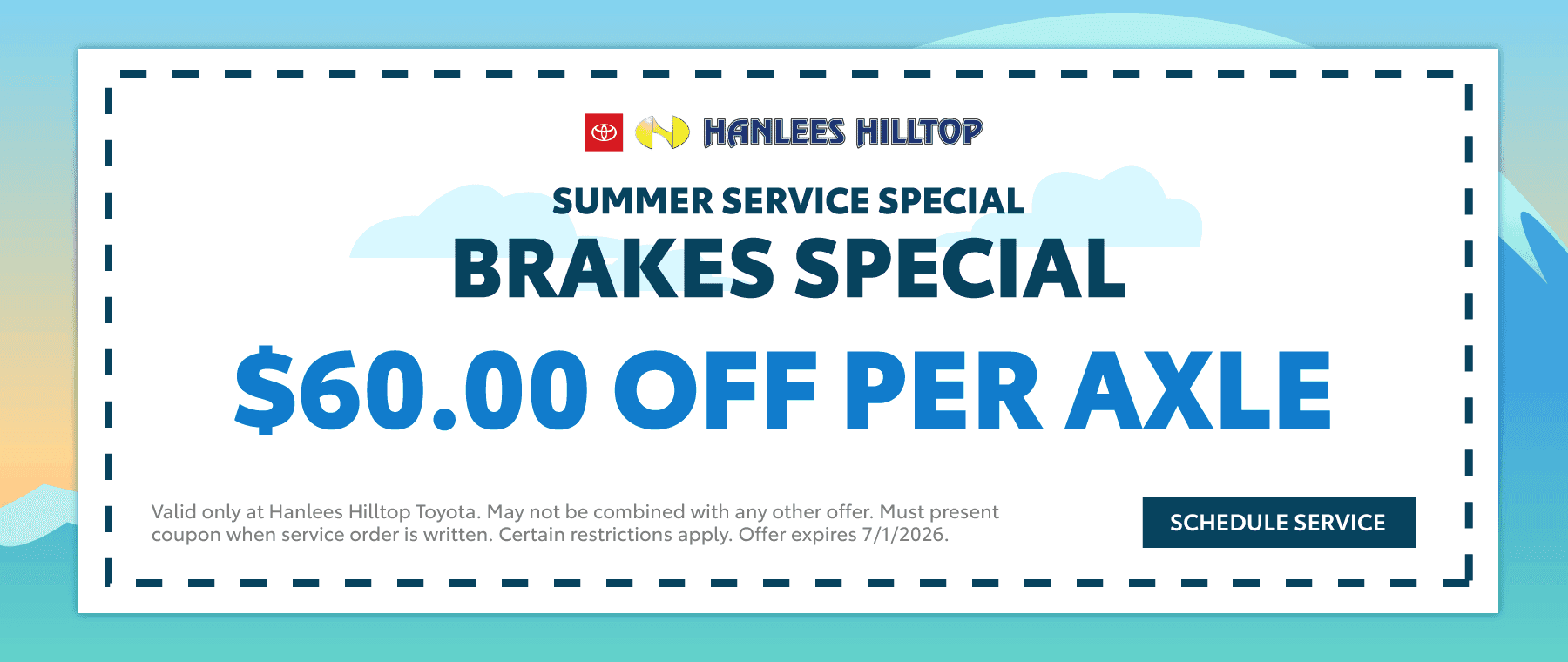 Brakes Special