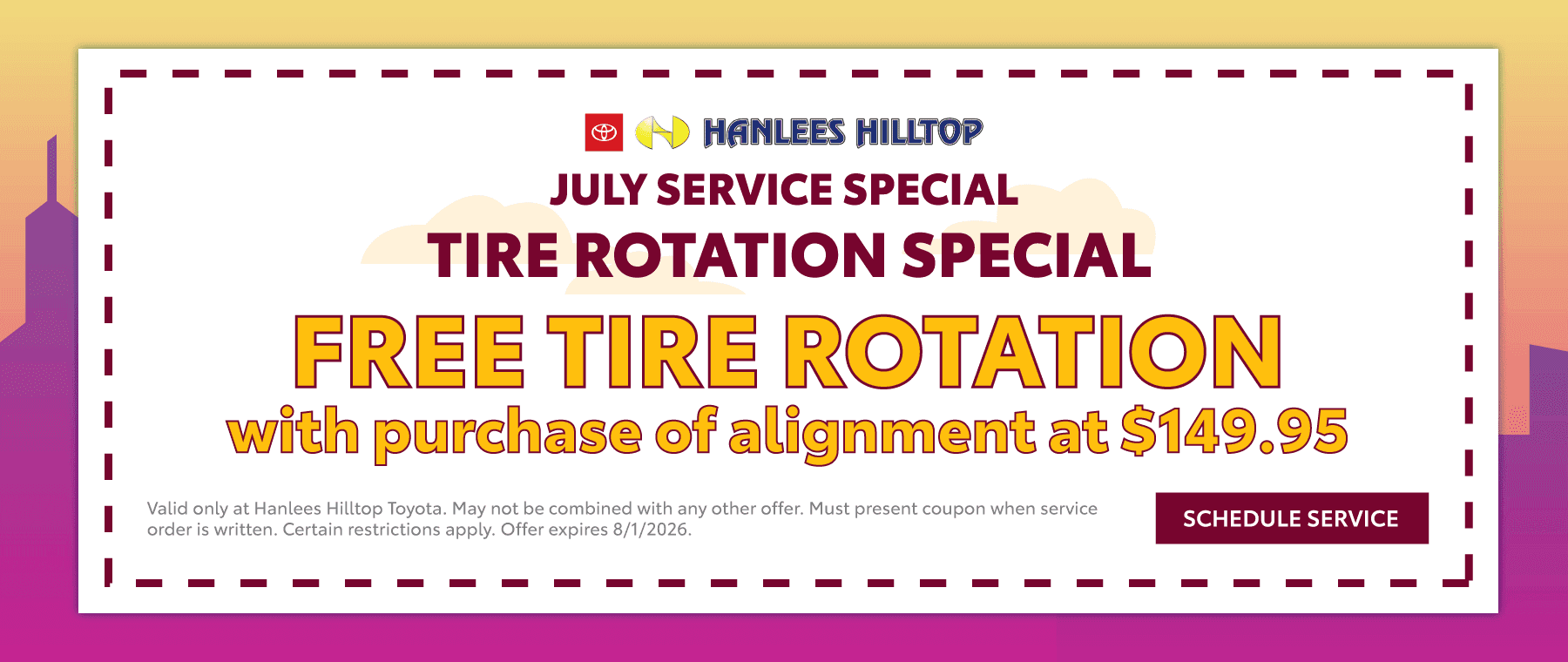 Tire Rotation Special