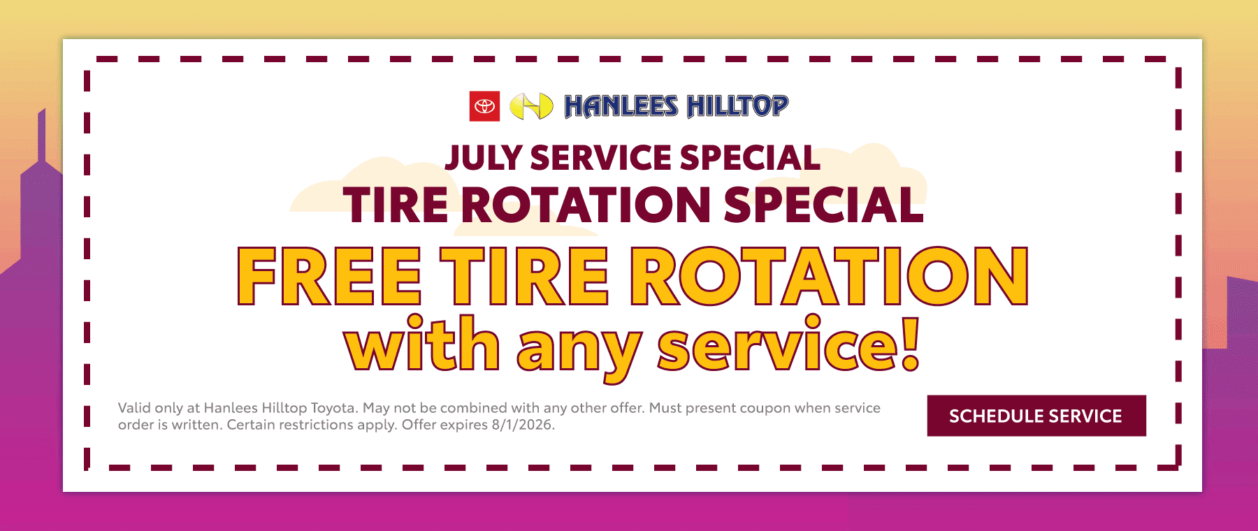 Tire Rotation Special