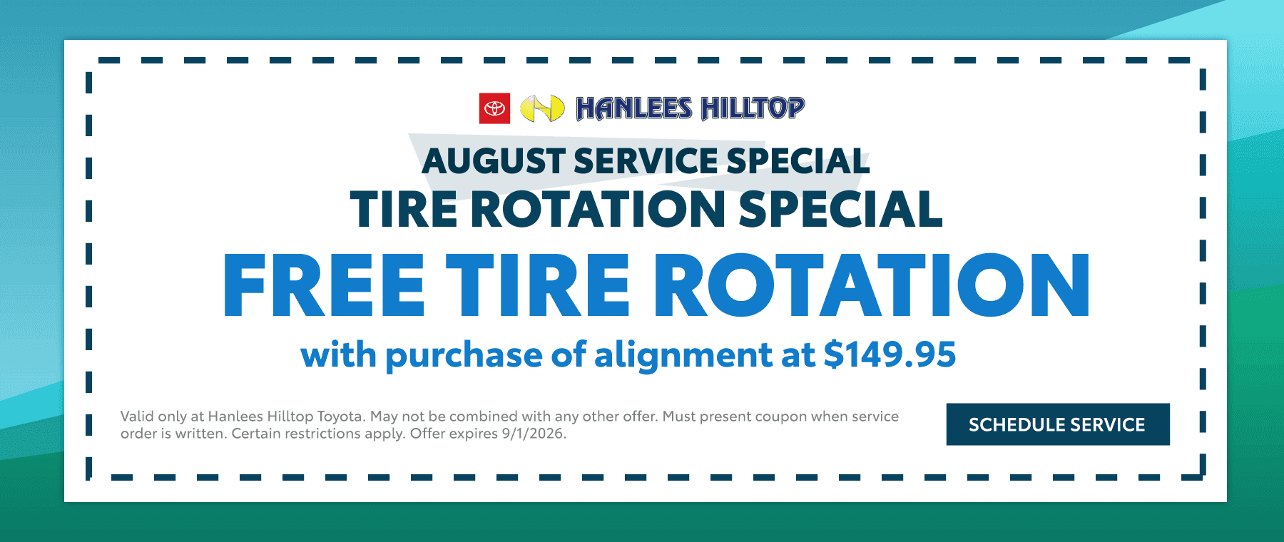 Tire Rotation Special