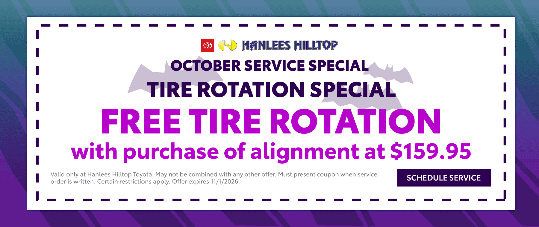 Tire Rotation Special