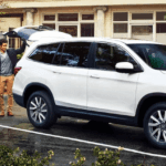 2020 honda pilot white exterior