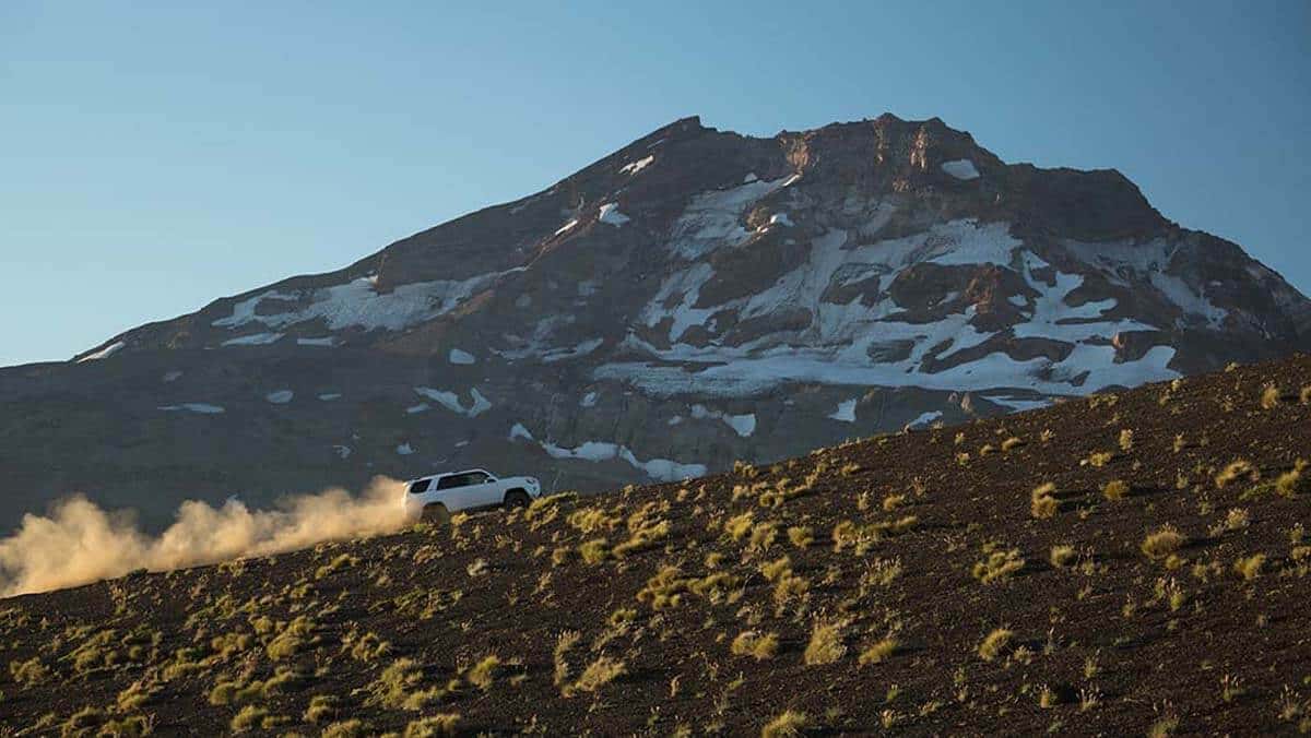 2017 Toyota 4Runner on the mountainside