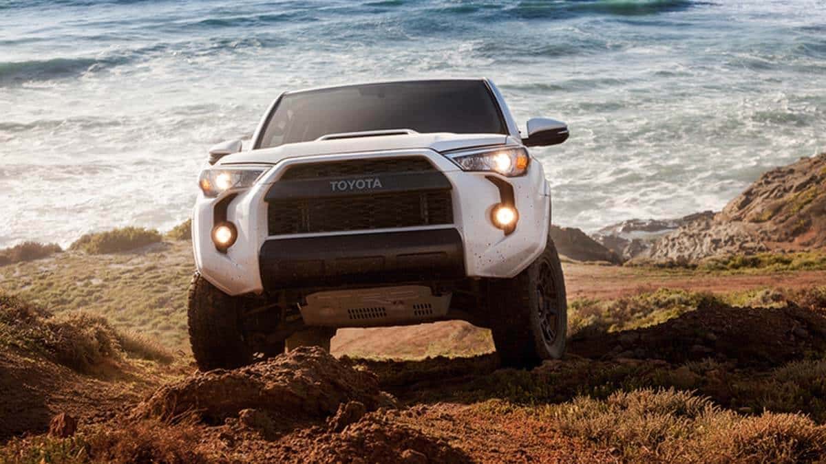 2017 Toyota 4Runner on the beach