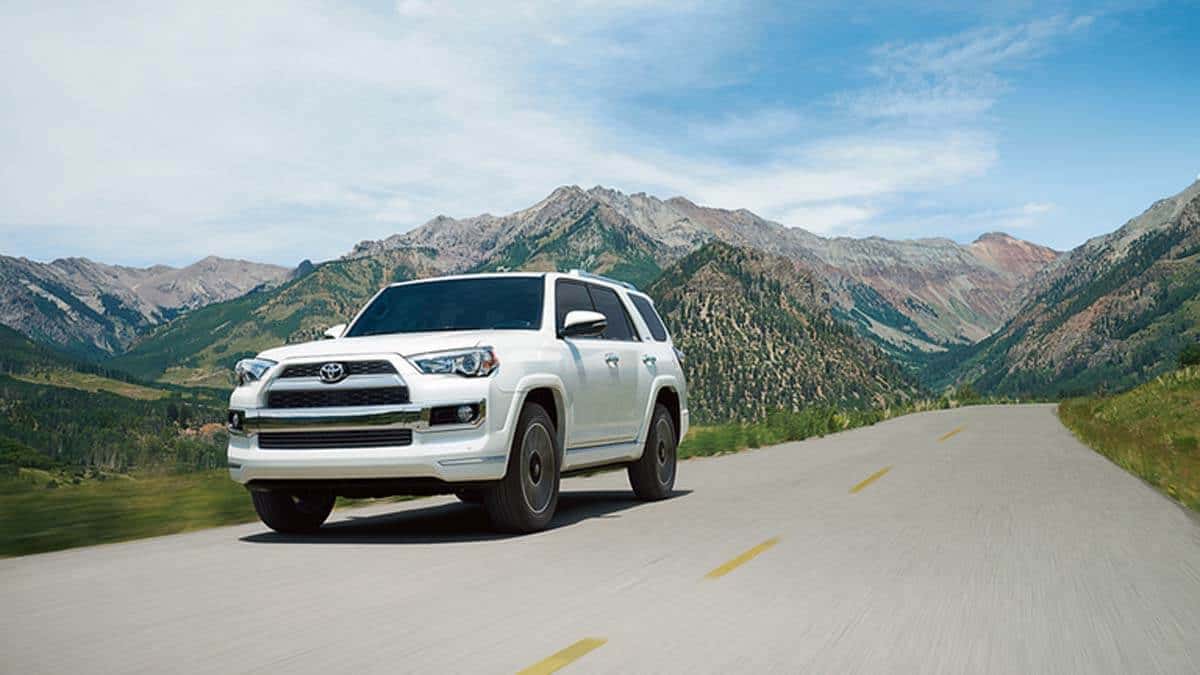 2017 Toyota 4Runner on the highway