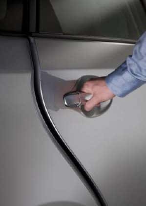 Toyota 4Runner Door Edge Guards - 01F7 Classic Silver Metallic