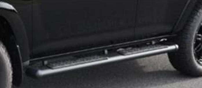 Toyota 4Runner Black Crushed Oval Step Board