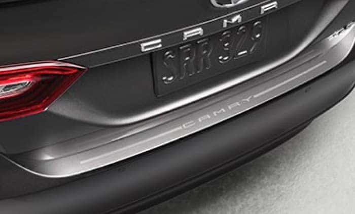 2017 Toyota Camry Rear Bumper Applique - Clear