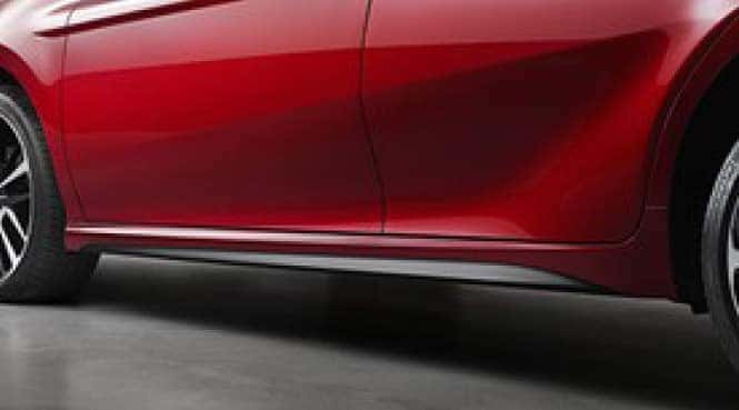 2017 Toyota Camry Rocker Panel Black