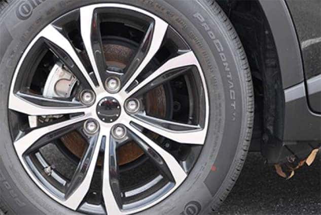 2017 Toyota C-HR 17 inch Alloy in Gloss Black with a Machined Face
