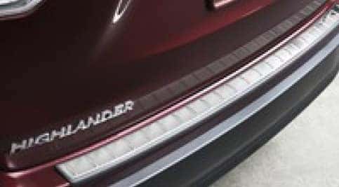 2017 Toyota Highlander Rear Bumper Protector