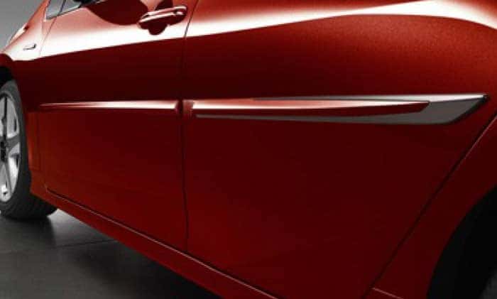 2017 Toyota Prius Prime Body Side Molding - Classic Silver Metallic - 01F7