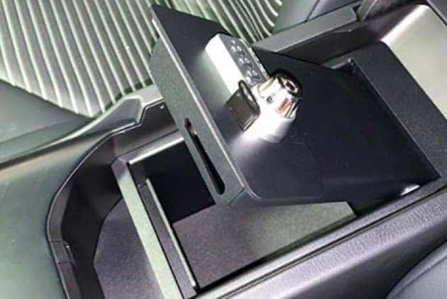 2017 Toyota Rav4 Center Console Safe