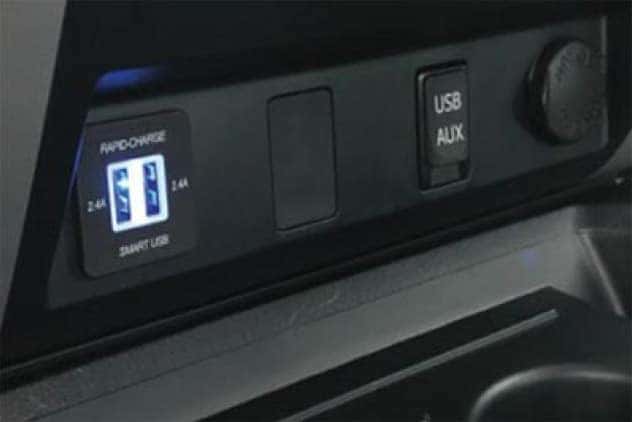 2017 Toyota Rav4 Smart USB Dual Charger