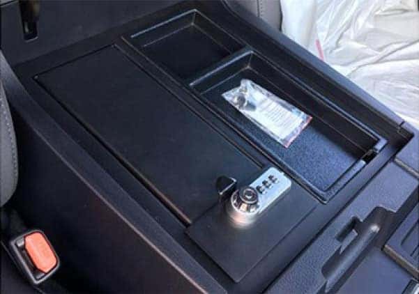 2020 Toyota Tundra 4X2 Center Console Safe