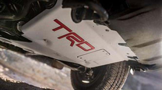 2020 Toyota Tundra 4X2 TRD Front Skid Plate - Red Inlay
