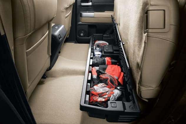 2020 Toyota Tundra 4X2 Underseat Storage (not for JBL or NAV)
