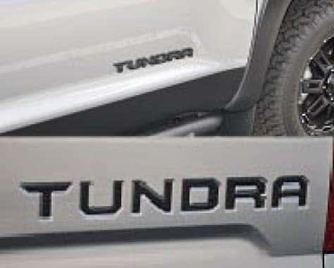 2020 Toyota Tundra 4X2 Black Overlays and Tailgate Insert Package