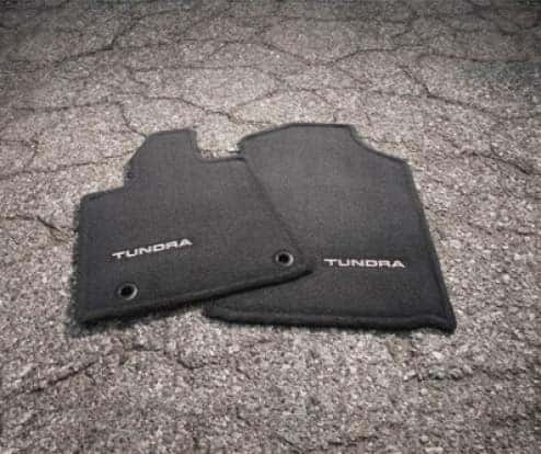 2020 Toyota Tundra 4X2 Carpet Floor Mats - Black - SR/SR5 Double Cab