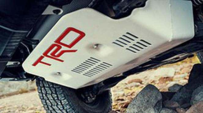 Toyota 4Runner Front Skid Plate - Powder Coated - TRD