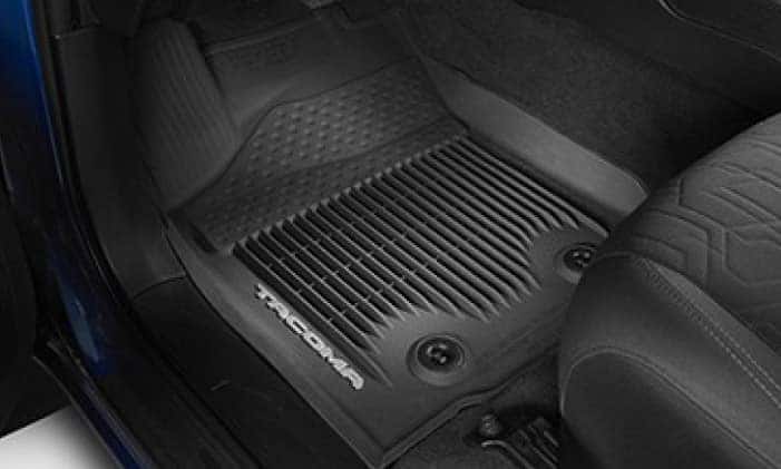 2020 Toyota Tacoma 4X2 All Weather Floor Liners - Black